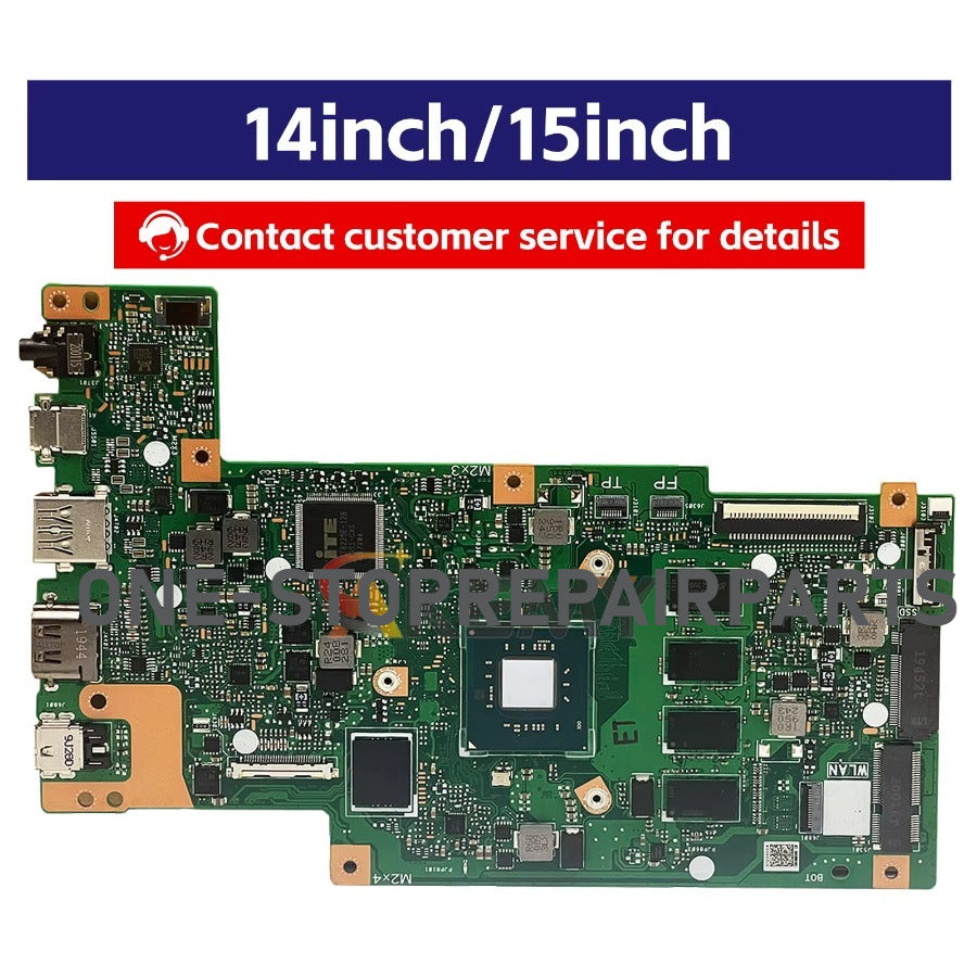 E410MA Laptop Motherboard For ASUS EeeBook E410M E510MAB E510MA Notebook Mainboard With Celeron CPU 100% Tests OK Fast Shipping ASUS laptop repair parts