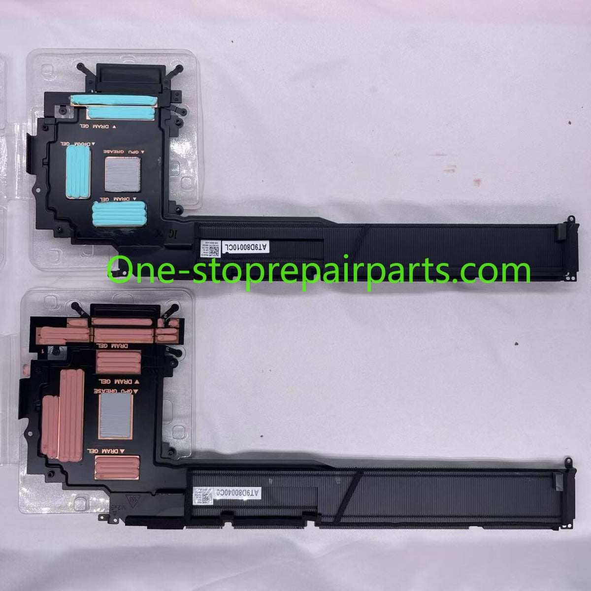 Laptop Cooling Cooler Heatsink For DELL Pro Max 16 18 Plus MB18250 Copper heat sink radiator 0HVTGX 06J37K 0M87VT Dell laptop repair parts
