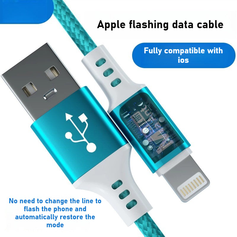 Apple charging flashing, data transmission 3-in-1 automatically enters recovery mode data engineering cable Phone Repair tools