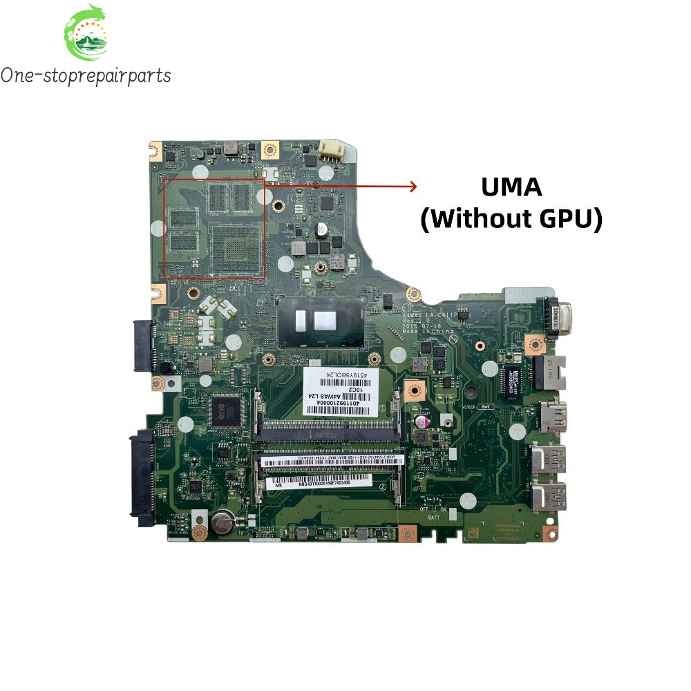 LA-C611P For Acer Aspire E5-474 E5-474G P248-M Laptop Motherboard With i5-6200U i7-6500U CPU GT920M/GT940M 2G-GPU NBG7L11002 Acer laptop repair parts