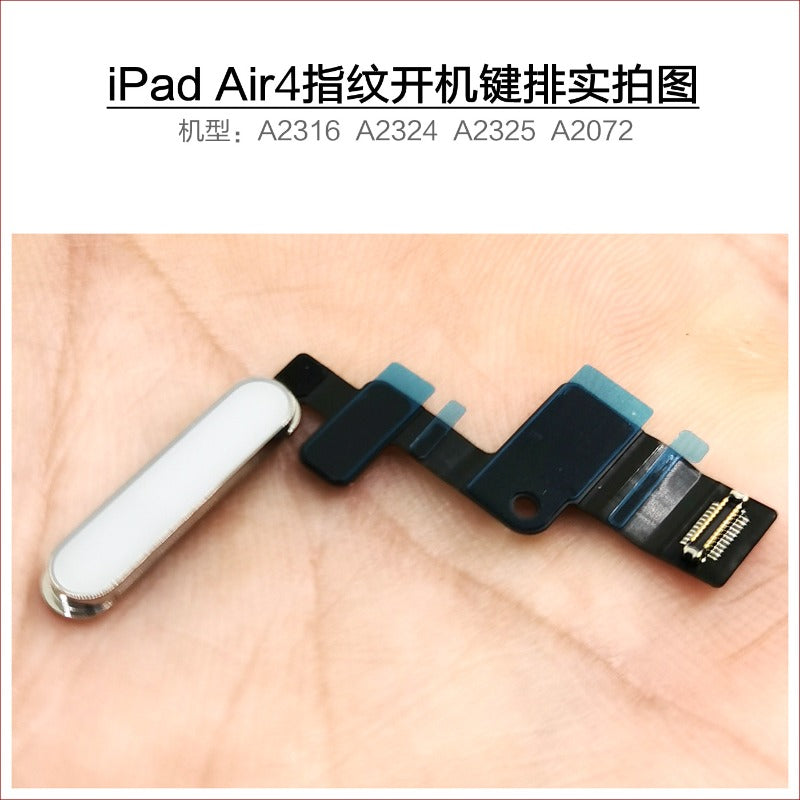 iPad Air4 fingerprint cable A2316 A2324 A2325 A2072 power button cable