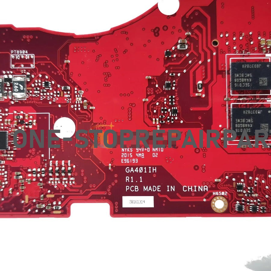 GA401IH Laptop Motherboard For ASUS ROG Zephyrus G14 GA401II GA401IH GA401I Notebook Mainboard With R5 R7 CPU 100% Tests OK ASUS laptop repair parts