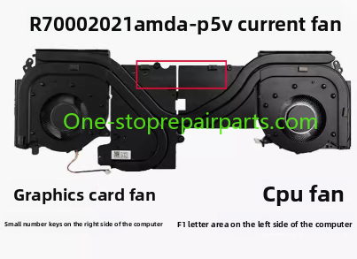 Cooling coller fan Module for Lenovo legion Y7000 R7000P Y560 1-P A-P 2021H heat sink Radiator fan module