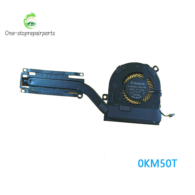 New Original Laptop CPU Cooling Fan With Heatsink FOR DELL Latitude 7280 7290 7380 7390 0KM50T Dell laptop repair parts