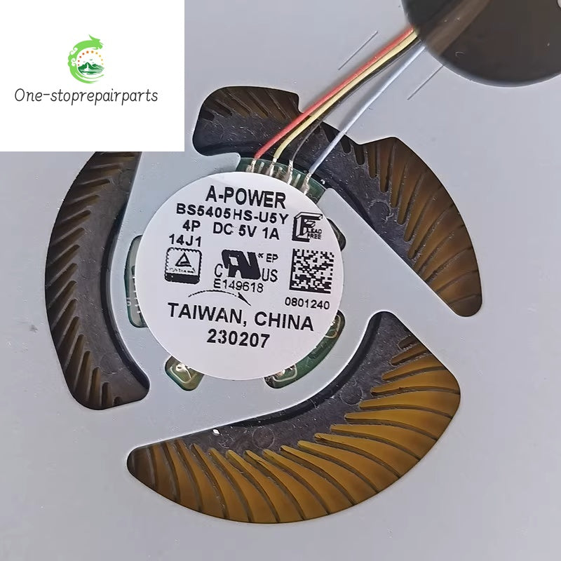 NEW ORIGINAL LAPTOP CPU Cooling Fan For MSI MS-14J1 15HK Modern14 Modern15 BS5405HS-U5Y MSI laptop repair parts