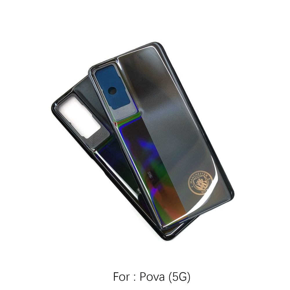 Battery back housing cover for Tecno Pova 5 5G Pova3 Pova4 LG7n 5Pro back case Phone case back cover