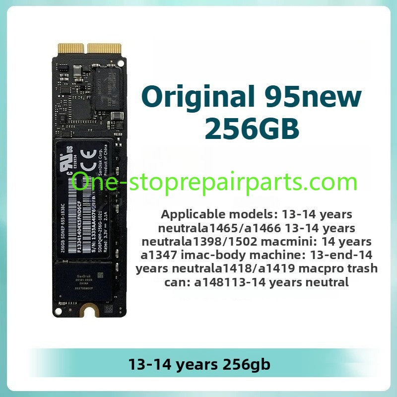 SSD For apple Macbook original A1465 A1466 A1398 A1502 A1708 A1425 128GB 256GB 512GB 1TB  SSD hard drive