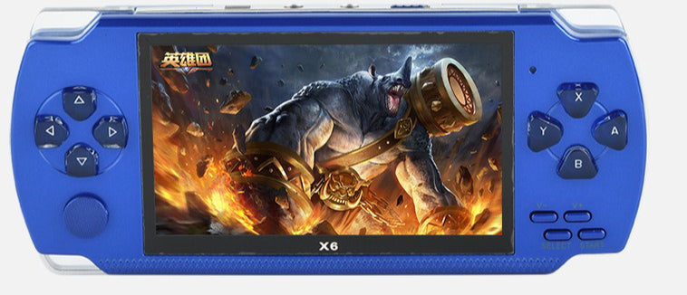 4.3" inch HD X6 15000 games Handheld Game Player console Nostalgic and retro handheld, arcade, and PSP game consoles