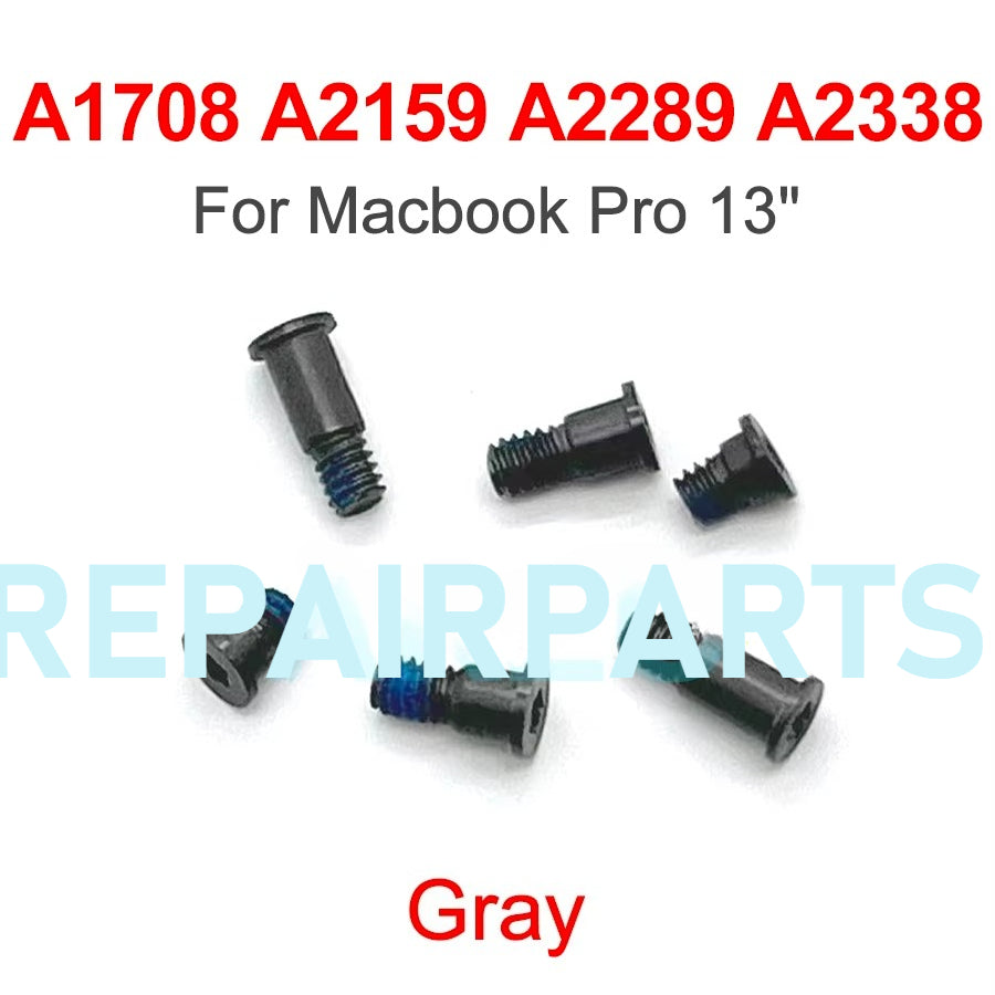 New Computer Case Cover Bottom Back Screws For MacBook Pro Air A1278 A1398 A1466 A1502 A1706 A1707 A1708 A1932 A2141 A2442 A2485 Macbook repair parts