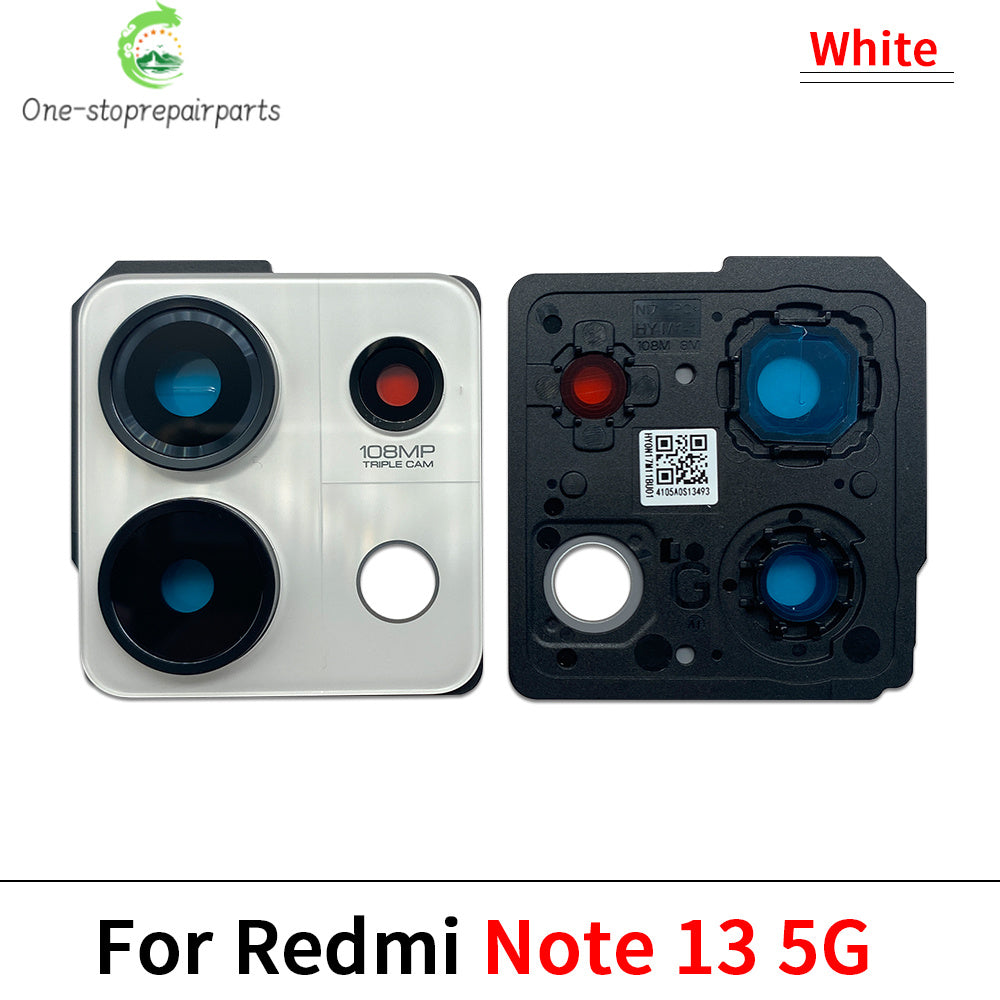 Back Rear Camera Glass Lens Circle Cover With Adhensive For Xiaomi Redmi 12 Note 12 13 Pro Plus 4G 5G Replacement Parts  Xiaomi  Xiao mi phone repair parts
