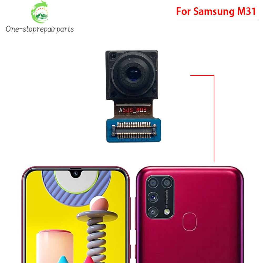 For Samsung M30 M13 M23 M53 M31 M32 M62 4G 5G Front Camera Flex With Back Rear Camera Module Flex Cable Samsung phone repair parts