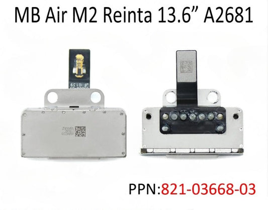 A2681 DC Jack for MacBook Air Retina 13.6" M2 DC-IN Connector with Cable 821-03668-03 2022 Year