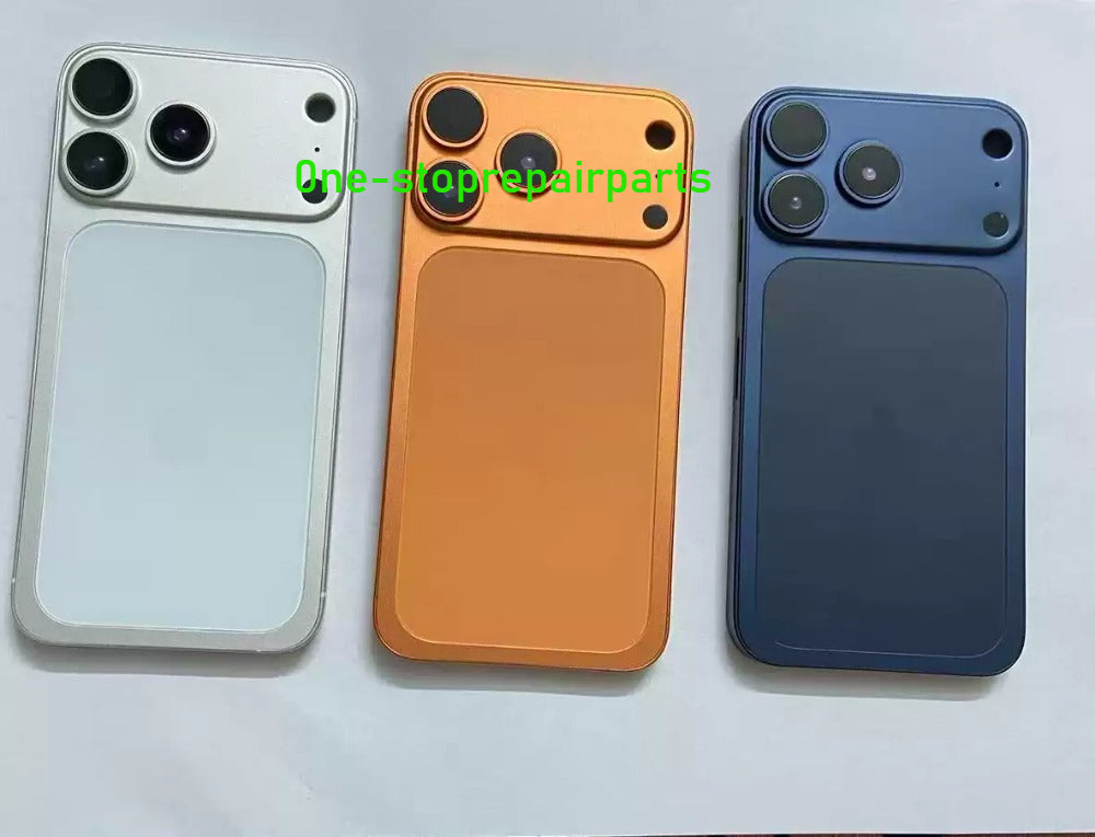 DIY Convertor Housing Back Cover Assembly Compatible For iPhone X XR XS MAX 11 11PRO 12 12PRO 13 Pro 14Pro 15Pro 15 Pro Max To 17 18 17Pro 18Pro Max Backshell Replacement Refitted Chassis Pre-Installed Modified Middle Frame iPhone phone repair parts