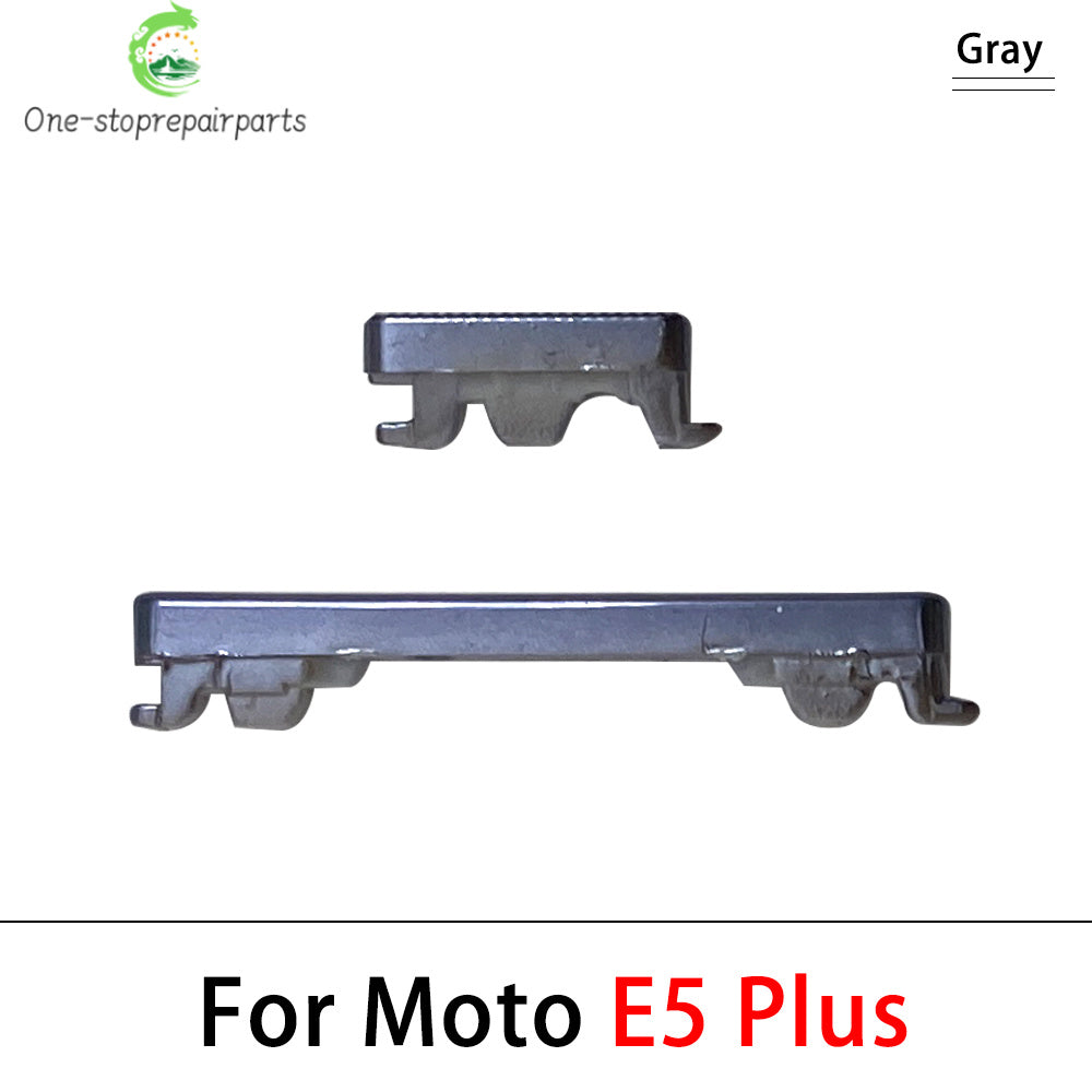 New For Motorola Moto E5 E6 E6s Plus E7 Power Power Button + Volume Side Button Replacement Parts Motorola phone repair parts