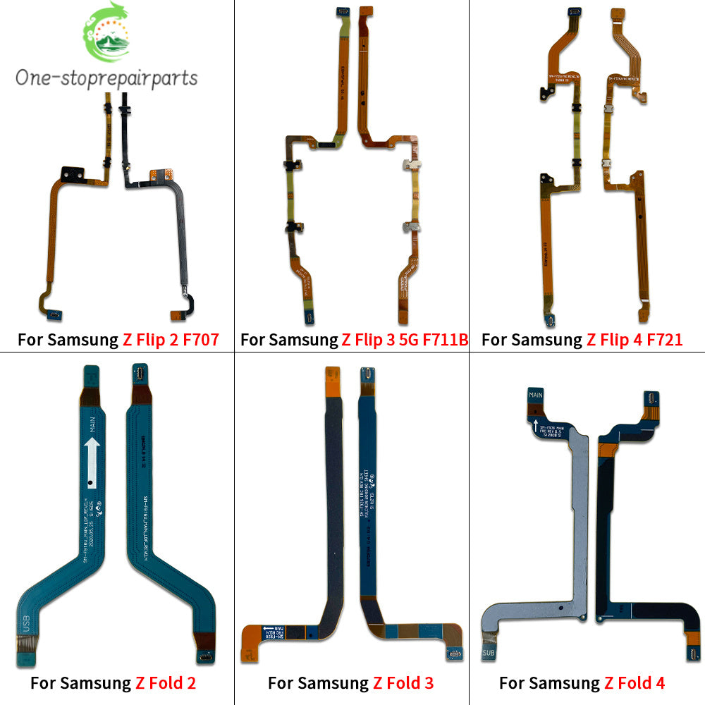 10Pcs，Signal Antenna Main Board Motherboard Connector Flex Cable For Samsung Z Flip Fold 1 2 3 4 5 F707 F711 F721 F731 F916 F926 Samsung phone repair parts
