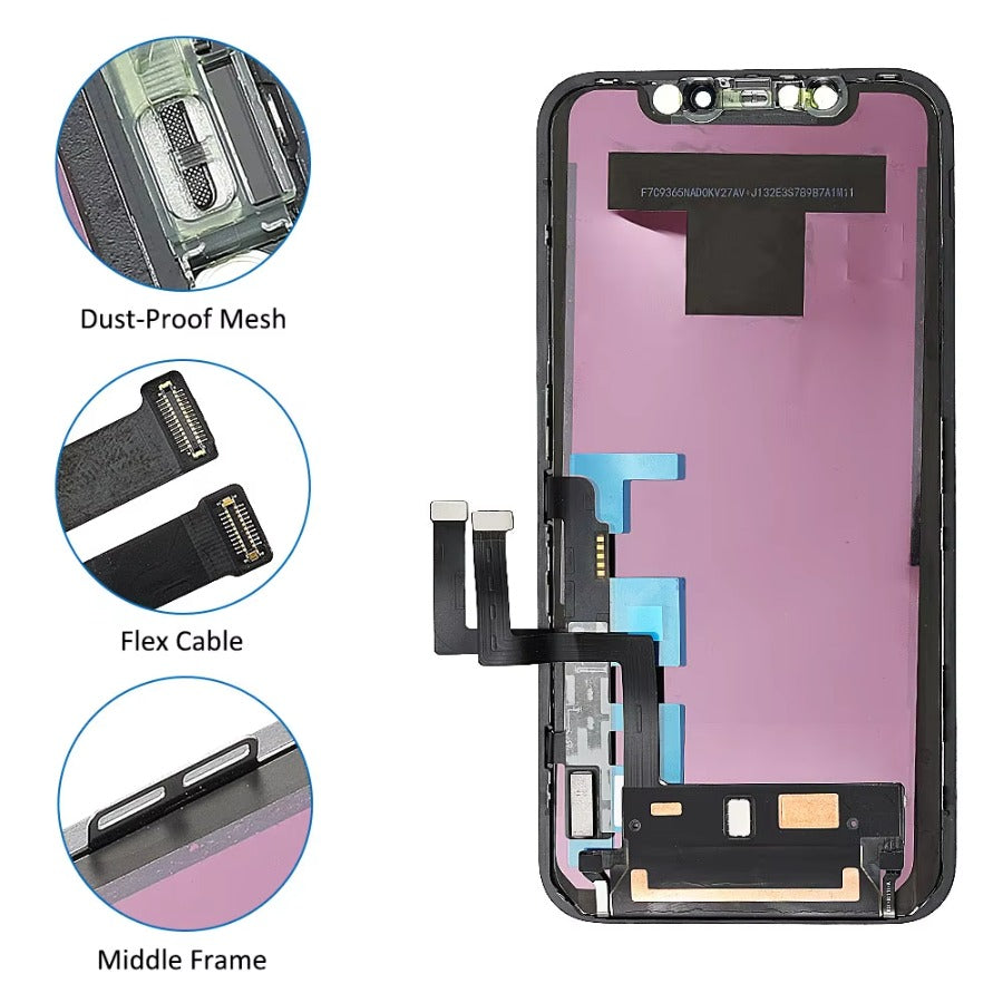 AAA+ OLED For iPhone X XR XS Max LCD Display 11 Pro Max 12 Pro 13mini Digitzer Assembly For iPhone 13 Pro Max LCD Touch Screen iPhone phone repair parts