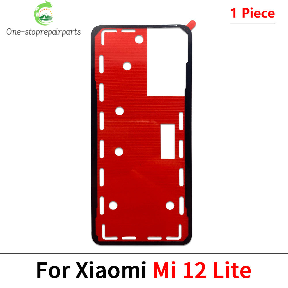 10Pcs, Adhesive Sticker Back Housing Battery Cover Glue Tape For Xiaomi Mi 10 10T 11 11T 12 12T 13 13T 14 Pro Lite  Xiaomi  Xiao mi phone repair parts
