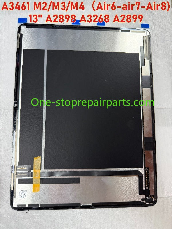 LCD touch screen for Apple iPad A3459 M2/M3/M4 Air8 2024-2025-2026 11" Air6/7 A2902 A3266 A3461 Air6-air7-Air8 13" A2898 A3268 A2899 touch digitizer glass