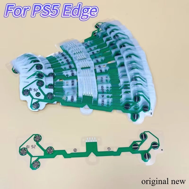 Original New for Ps5 DualSense Repair Conductive Films Button Flex Cables for PS5 Edge Gamepad Controller Ribbon Circuit Board  Game console repair parts