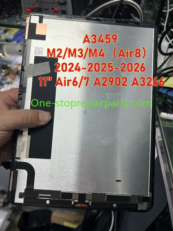 LCD touch screen for Apple iPad A3459 M2/M3/M4 Air8 2024-2025-2026 11" Air6/7 A2902 A3266 A3461 Air6-air7-Air8 13" A2898 A3268 A2899 touch digitizer glass