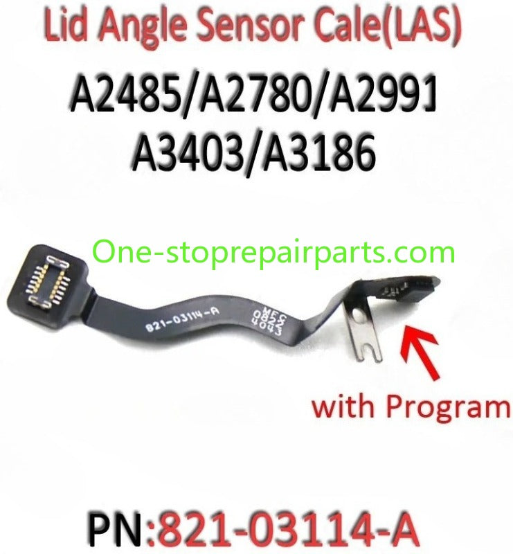 2026 New LCD Sleep Sensor Cable LAS Angle A3112 A3401 A3185 A3403 A3186 A2442 A2485 A2681 A2941 for MacBook Pro Air M1M2 M3 M4 Macbook repair parts