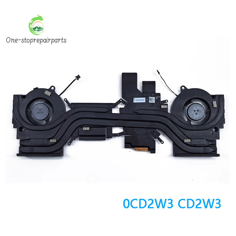 NEW Original LAPTOP CPU GPU Cooling Fan With Heatsink For DELL G15 5511 5515 0CD2W3 Dell laptop repair parts