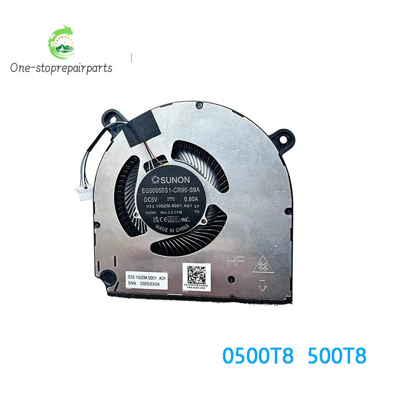 New Original LAPTOP CPU Cooling Fan FOR DELL EG50050S1-CR90-S9A 0500T8 Dell laptop repair parts
