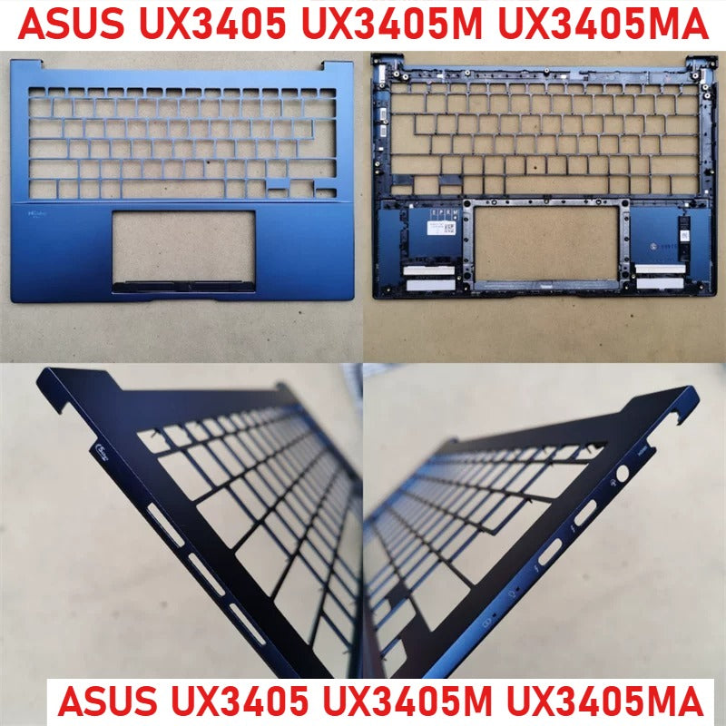 Cover case For ASUS UX3405 UX3405M UX3405MA 2024 LCD Back Cover Bezel frame topcase palmrest upper bottom HINGE cover ASUS laptop repair parts