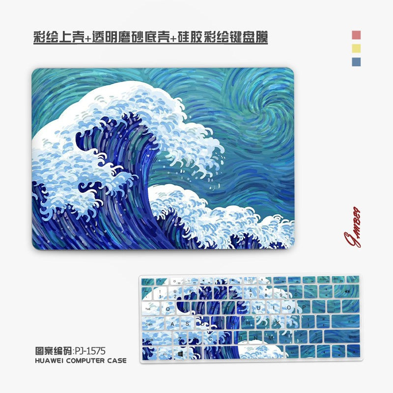 Oil Painting 2026 For Huawei 13 "14" 15 "16" matebook14 13s xPro D16 MagicBook 14 D14 MateBook D16/SE/Hi D16 Laptop Case, Protective Case Honor Laptop accessories