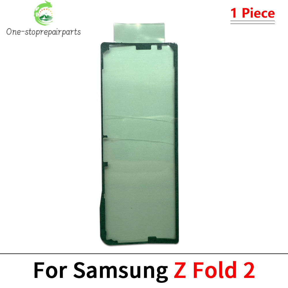 10Pcs/Lot, Back Glass Cover Rear Adhesive For Samsung Z Flip 3 4 5 6 / Z Fold 2 3 4 5 4G 5G  Seal Sticker Glue Repair Samsung phone repair parts