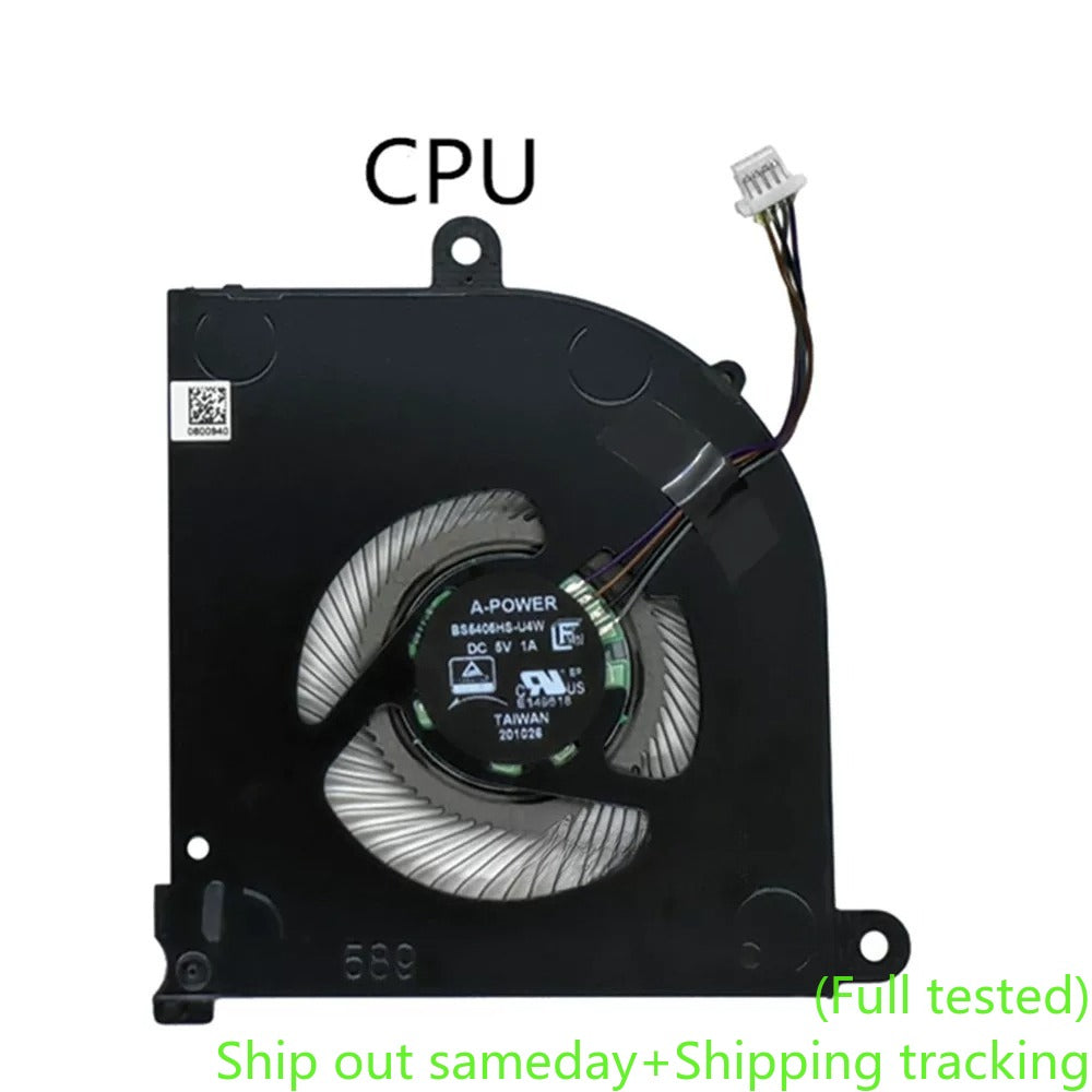 CPU GPU Cooler Cooling Fan Heatsink For MSI Stealth 15M MS-1562 MS-1563 BS5405HS-U4W BS5405HS-U4X 5V Fan Module