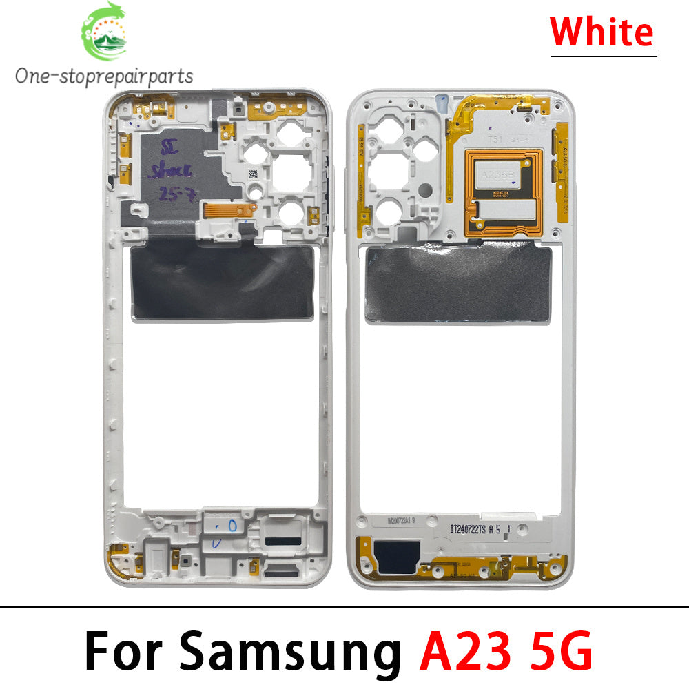 New For Samsung A23 A42 4G 5G Middle Frame Holder Housing Replacement Repair Parts Samsung phone repair parts