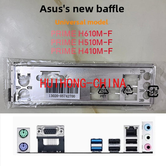 ASUS H410M-F H510M-F  H610M-F main board baffle BRAKET IO SHIELD