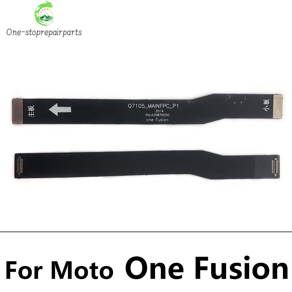 New Motherboard FPC Main Board Mainboard Connector Flex Cable For Motorola Moto One Fusion Plus Hyper Macro Vision Motorola phone repair parts