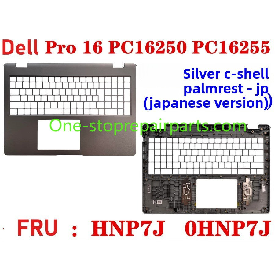 Cover case Keyboard for Dell Pro 16 PC16250 PC16255 Cover case for Dell Pro 16 PC16255 PC16250 LCD Back Cover Bezel frame topcase palmrest upper bottom HINGE 0V1T1X 0388WT 0Y55N3 099TK0 006R8M Dell laptop repair parts