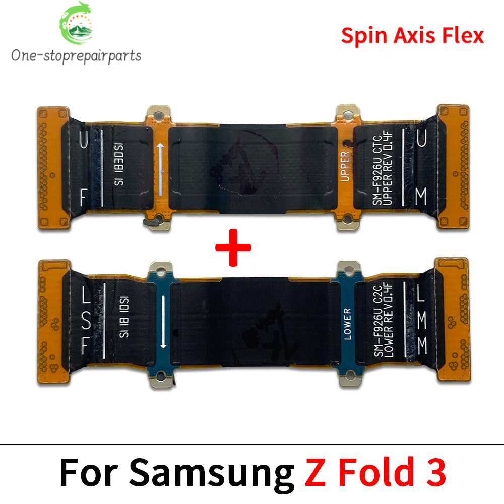 New Spin Axis Flex For Samsung Z Fold 1 2 3 4 5 6 MainBoard Connector LCD Display USB Flex Cable For Samsung Z Flip 1 2 3 4 5 Samsung phone repair parts