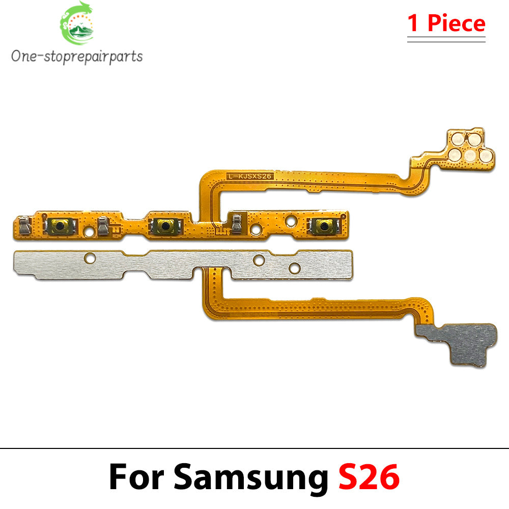 New For Samsung S22 S23 S24 S25 S26 Plus Ultra 4G 5G Power on off Volume Key Button Button Flex Cable Samsung phone repair parts