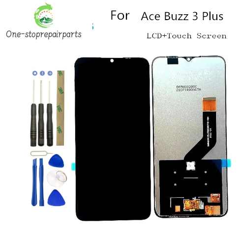 New 6.50" LCD For Ace Buzz 3 Plus LCD Display + Touch Screen Digiziter Assembly With Tools Other Brand Phone repair parts