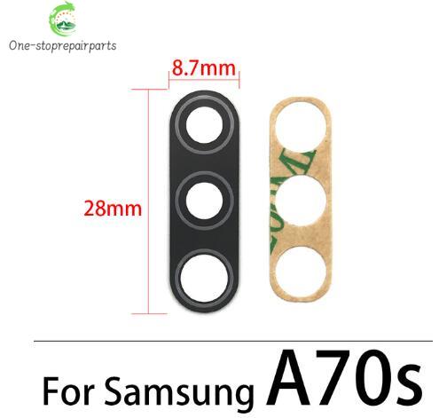 100Pcs/Lot, For Samsung A10 A20 A30 A50 A70 A10s A20s A30S A50S A21s A01 A11 A12 A21 A31 A51 A71 Rear Back Camera Glass Lens Samsung phone repair parts