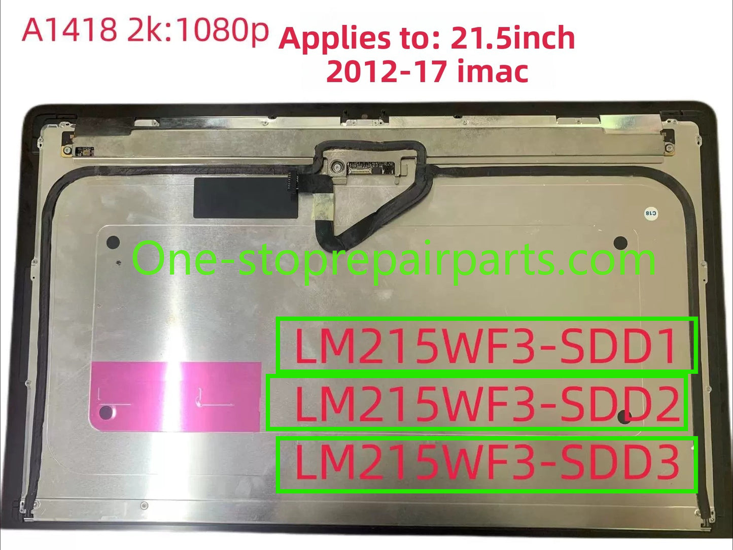 2K 4K 5k LCD display screen assembly for iMac a1418 a1419 screen assembly/imac screen glass/imac 27-inch 21-inch screen