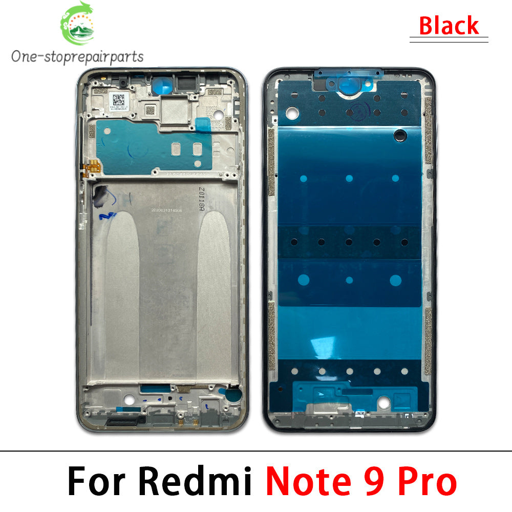 10Pcs/Lot, Housing Middle Frame Bezel Middle Replacement Parts Middle Frame For Xiaomi Redmi Note 7 8 9s Pro  Xiaomi  Xiao mi phone repair parts
