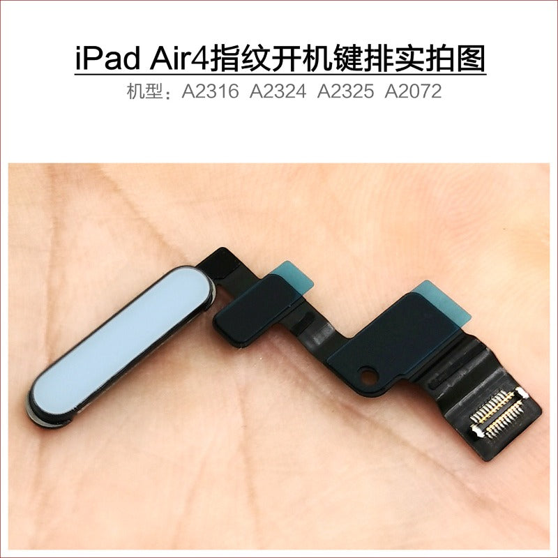 iPad Air4 fingerprint cable A2316 A2324 A2325 A2072 power button cable