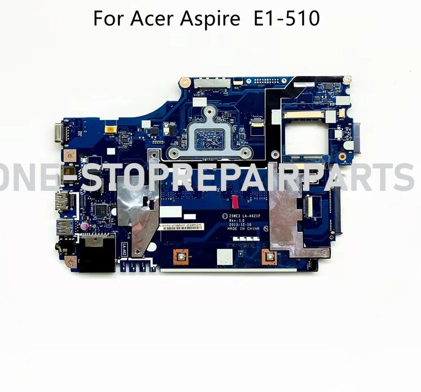 Z5WE3 LA-A621P For Acer Aspire E1-510 E1-510-2500 Laptop Motherboard With N2920 N3520 CPU DDR3 NBY4711002 NBC3A11001 100% Tested Acer laptop repair parts