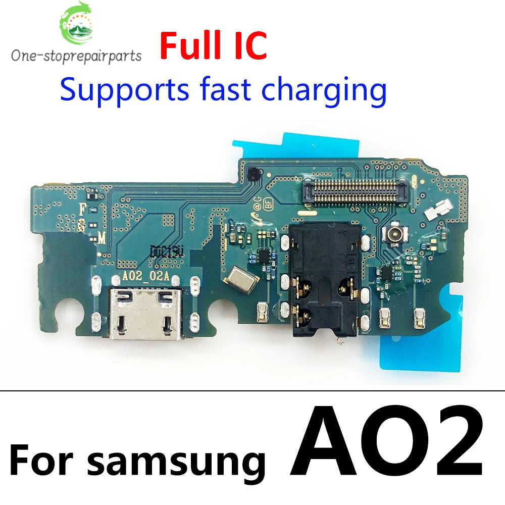 For Samsung A02 A12 A22 A32 A52 A72 A52s A03 A03s A04E 4G 5G USB Charging Port Dock Charger Connector Board Flex Cable Samsung phone repair parts