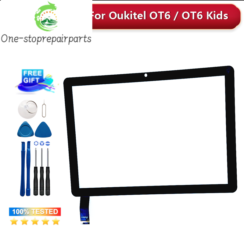 100% New Original Touch Screen For Oukitel OT6 Kids 10.1 Inch Touch Screen Digitizer Assembly Replacement Glass Other brand Phone repair parts Other brand Tablet repair parts