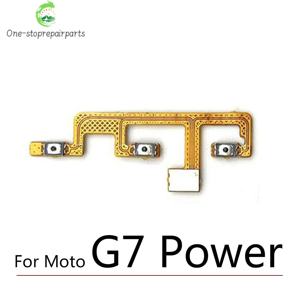 Power On Off Volume Button Flex Cable For Motorola Moto G5 G5s G6 G4 G8 G7 G9 Plus Play Power Lite Motorola phone repair parts
