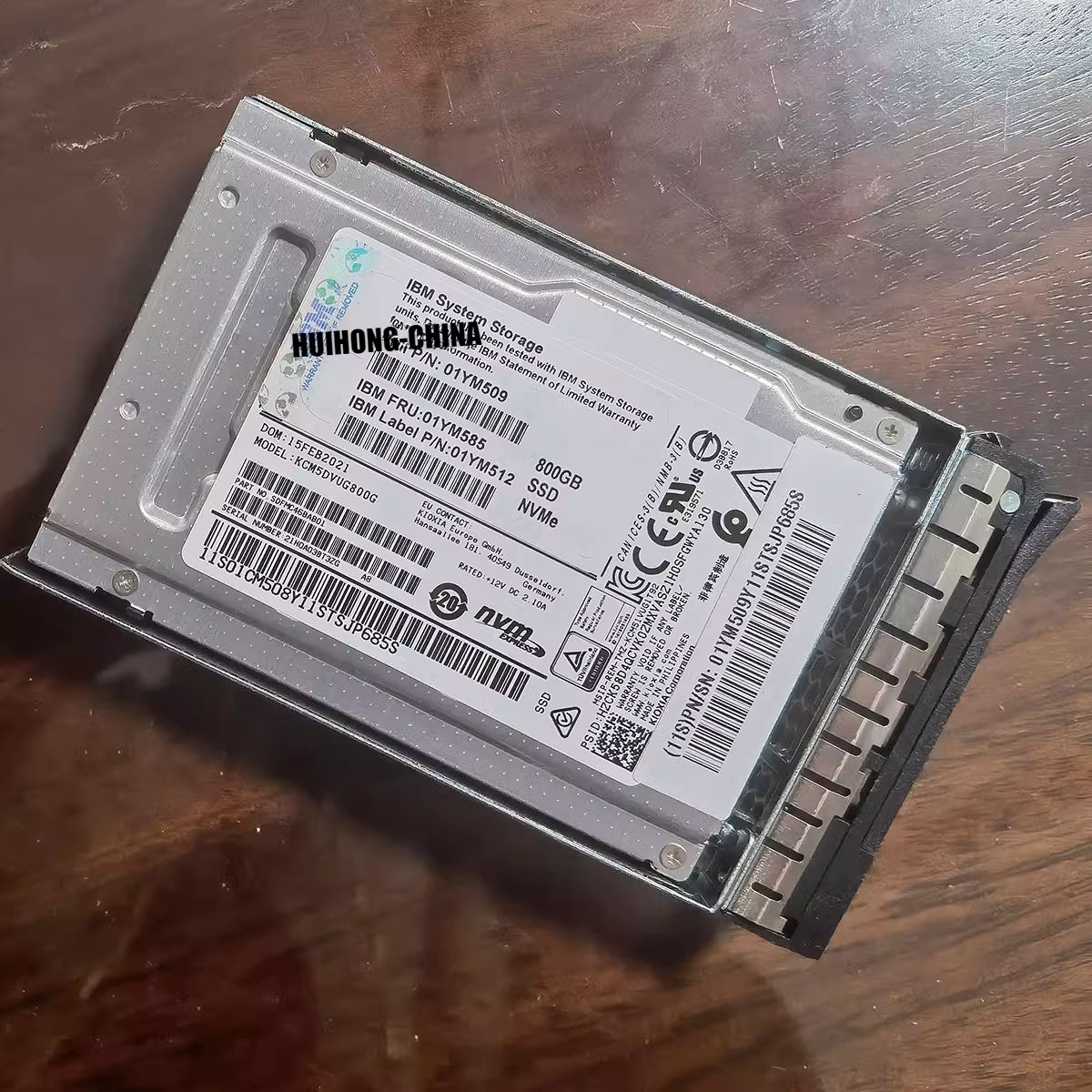 IBM 01YM585 2076-ADT1 01YM509 800GB NVMe SSD Hard Drive