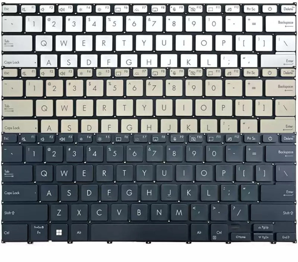 US English Keyboard For ASUS Zenbook 14X OLED UX3404V Zenbook 14 Flip OLED UP3404 ASUS laptop repair parts