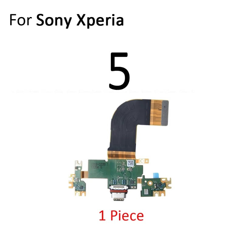 Fast Charger USB Dock Charging Dock Port Board With Mic Microphone Flex Cable For Sony Xperia 1 5 II III IV VI V Sony phone repair parts