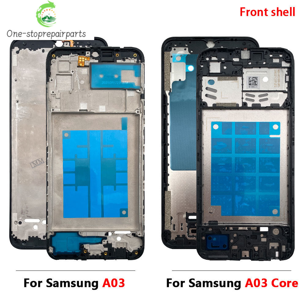 New For Samsung A02s A03s A03 Core A04 A04s A04E A05 A05s A06 Housing Middle Frame Bezel Middle Replacement Parts Middle Frame Samsung phone repair parts